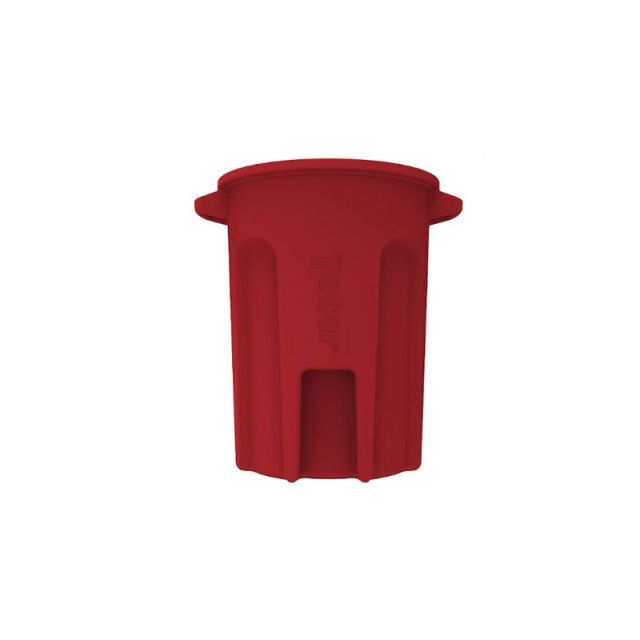 Toter R32 Red 32 Gallon Round Trash Can