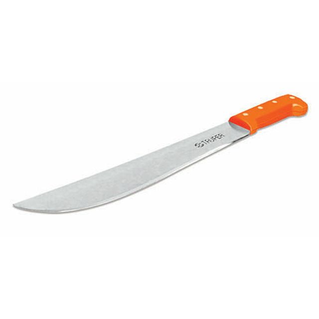 Truper 15887 Orange Handle Straight Blade