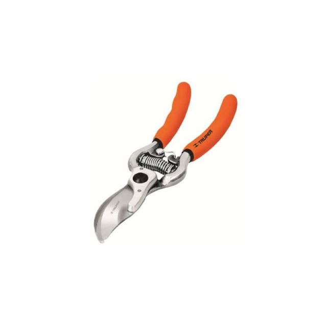 Truper 31564 Bypass Pruner Coil Spring Action Drop Forged Blade
