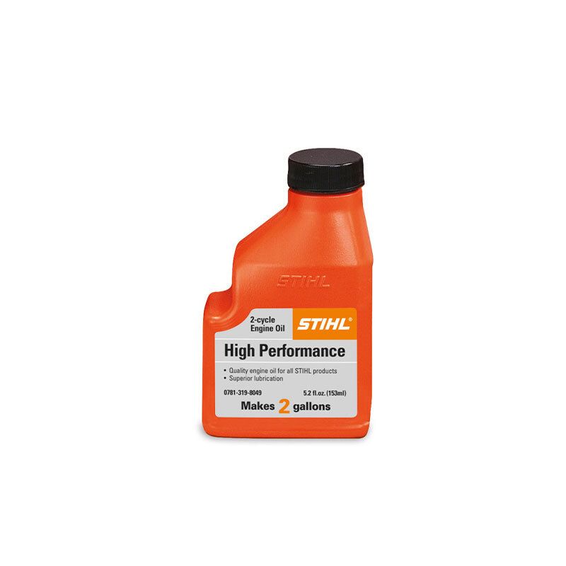 精油オイル8種 5308 Stihl 0781 319 8049 2 Cycle HP Engine Oil 5.2 oz | Green Thumb Mowers