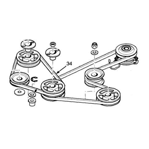 Scag 48265 Belt | Green Thumb Mowers