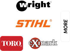 Top brands: Wright, STIHL, Toro, Exmark & more